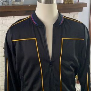 EIGHT-X ATHLETIC WEAR FRONT ZIP MEN’S TRACK JACKET